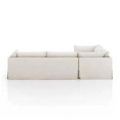 Haven Slipcover 3-Piece Sectional - Valley Nimbus - 122" -France and So Furniture 231283 003 BCK 1 ea59cd3f 391b 4595 bb02 57bdddf30c34