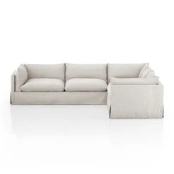 Haven Slipcover 3-Piece Sectional - Valley Nimbus - 122" -France and So Furniture 231283 003 SID 1 b2c586b2 1e4b 4040 84d3 d2f4bc991201