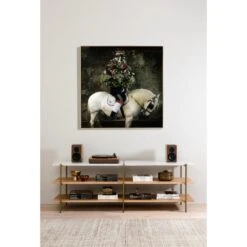 Garden Day By Getty Images - Vertical Grain White Oak Floater -France and So Furniture 231588 001 HOV 1