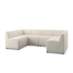 Alexander Dining Banquette, U Shape - Capri Oatmeal -France and So Furniture 231701 001 PRM 1 a978911f 1366 4bef b9a9 f0534d90fad2