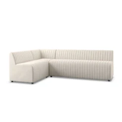 Alexander Dining Banquette, L-Shape - Capri Oatmeal 10 Alexander Dining Banquette, L-Shape - Capri Oatmeal -France and So Furniture 231702 001 PRM 1 2f940b43 5e9e 42bc 9e0a 101939b41d34