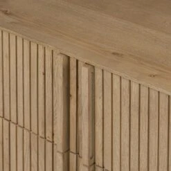 Leo 6 Drawer Dresser - Rustic Light Natural Oak -France and So Furniture 231733 004 DET 4