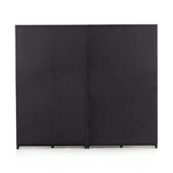 Veneto Double Cabinet - Drifted Matte Black -France and So Furniture 232216 001 BCK 1