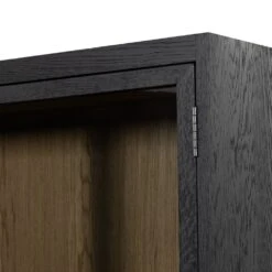 Veneto Double Cabinet - Drifted Matte Black -France and So Furniture 232216 001 DET 11