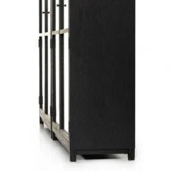Veneto Double Cabinet - Drifted Matte Black -France and So Furniture 232216 001 DET 7