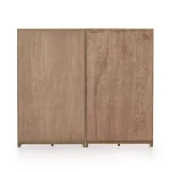 Veneto Double Cabinet - Drifted Oak Solid -France and So Furniture 232216 002 BCK 1
