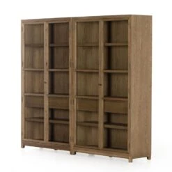 Veneto Double Cabinet - Drifted Oak Solid -France and So Furniture 232216 002 DET 1
