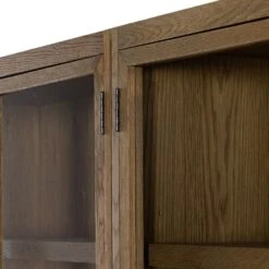 Veneto Double Cabinet - Drifted Oak Solid -France and So Furniture 232216 002 DET 5
