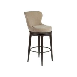 Willa Swivel Bar Stool - Mocha
