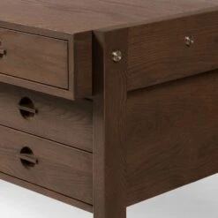 Seraphine Desk - Dark Toasted Oak -France and So Furniture 232732 004 DET 4