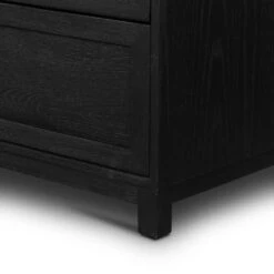 Veneto 9 Drawer Dresser - Drifted Matte Black -France and So Furniture 233091 001 DET 8
