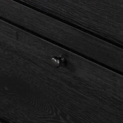 Veneto 6 Drawer Dresser - Drifted Matte Black -France and So Furniture 233092 001 DET 2