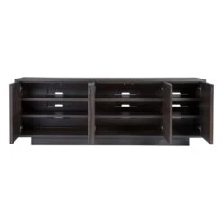Nightfall Media Console - Mocha -France and So Furniture 2332 907 STR open
