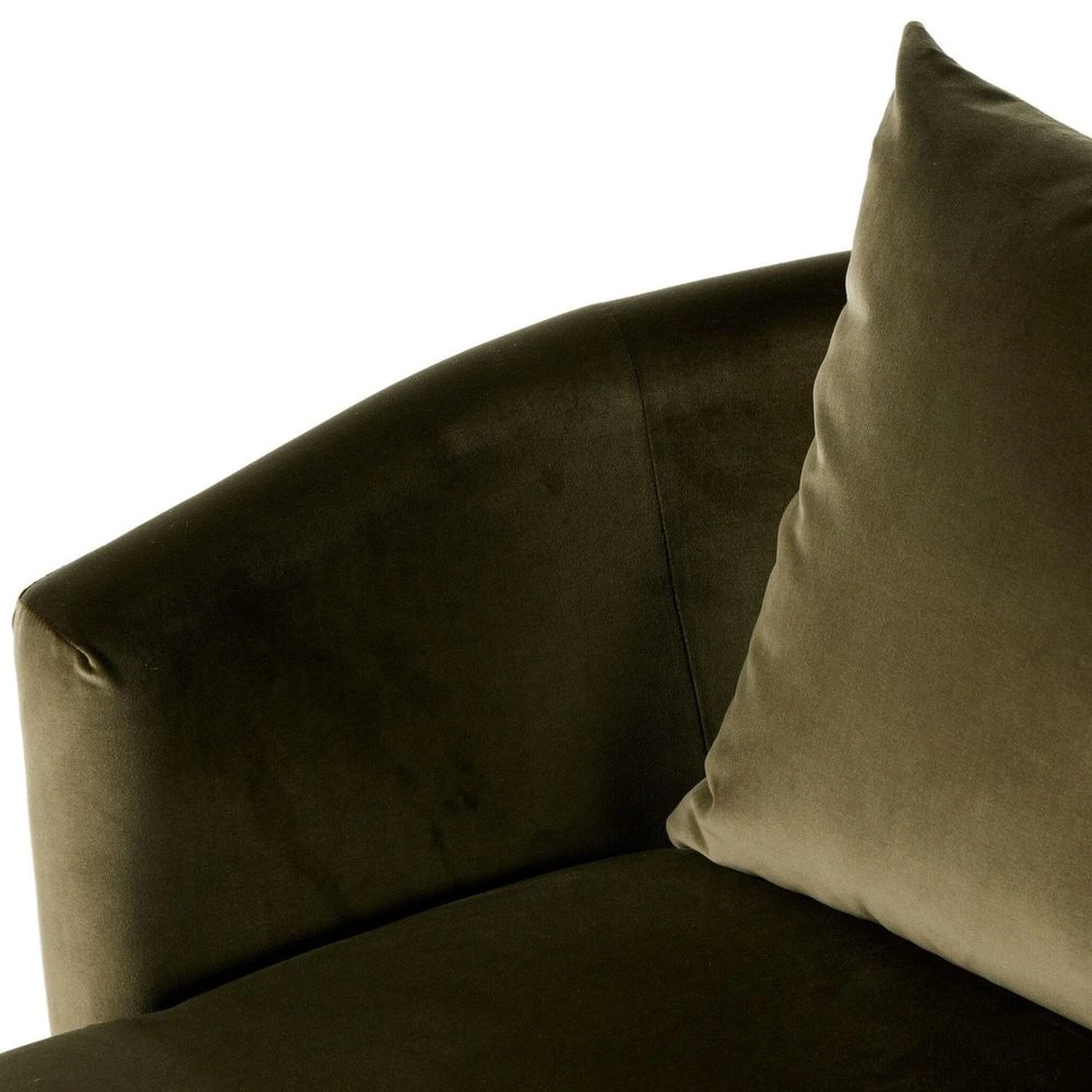 Ellara Chaise Lounge - Surrey Olive 9 Ellara Chaise Lounge - Surrey Olive - Image 9