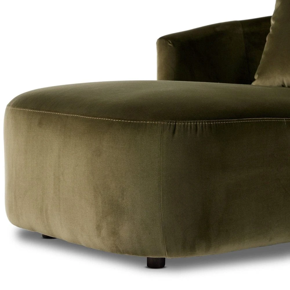 Ellara Chaise Lounge - Surrey Olive 11 Ellara Chaise Lounge - Surrey Olive - Image 11