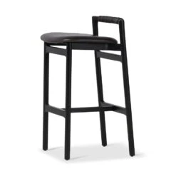 Corbin Bar + Counter Stool - Sonoma Black - Bar Stool -France and So Furniture 233519 005 DET 1