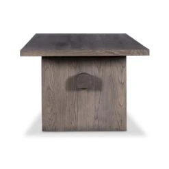 August Dining Table 108" - Aged Natural Oak -France and So Furniture 233692 003 SID 1