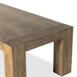 Asher Dining Table - Rustic Wormwood Oak -France and So Furniture 233931 001 DET 4 50ddd391 2670 421b 8728 643698637d3d