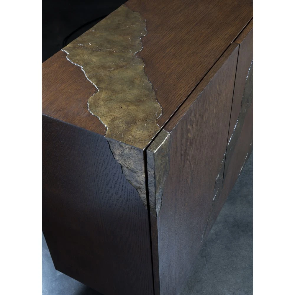 Contango Media Console - Dark Brown 4 Contango Media Console - Dark Brown - Image 4