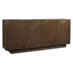 Contango Media Console - Dark Brown