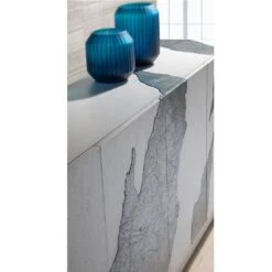 Contango White Long Media Console - Ivory -France and So Furniture 2342 908 DET 2