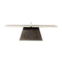 Ace Ping Pong Table - Aged Metal 27 Ace Ping Pong Table - Aged Metal -France and So Furniture 234228 001 FRT 1
