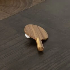 Ace Pong Table - Natural Brown Oyster Guanacaste -France and So Furniture 234228 002 DET 9