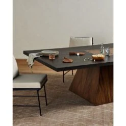 Ace Pong Table - Natural Brown Oyster Guanacaste -France and So Furniture 234228 002 ESS 2
