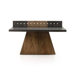 Ace Pong Table - Natural Brown Oyster Guanacaste -France and So Furniture 234228 002 SID 1