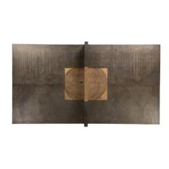 Ace Pong Table - Natural Brown Oyster Guanacaste -France and So Furniture 234228 002 TOP 1