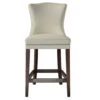 Dariela White Counter Stool