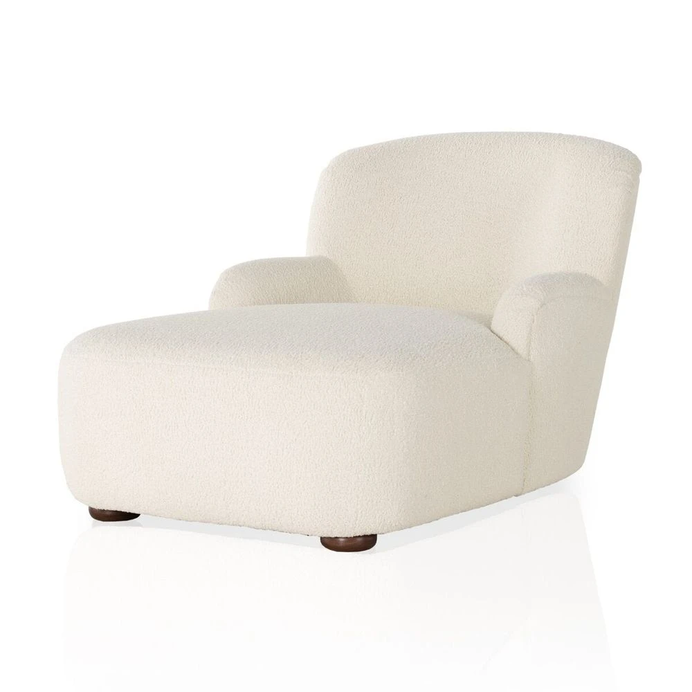 Haviland Chaise Lounge - Sheepskin Natural 4 Haviland Chaise Lounge - Sheepskin Natural - Image 4
