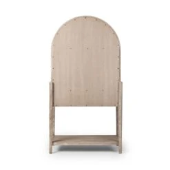 Benson Bar Cabinet - Rustic White Veneer -France and So Furniture 234848 004 BCK 1