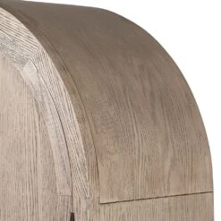 Benson Bar Cabinet - Rustic White Veneer -France and So Furniture 234848 004 DET 2