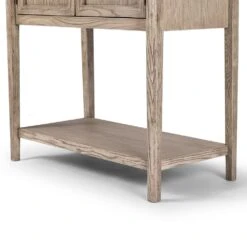 Benson Bar Cabinet - Rustic White Veneer -France and So Furniture 234848 004 DET 5