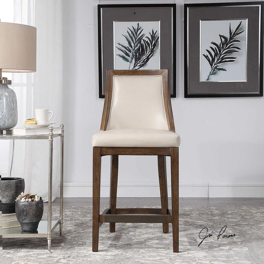 Purcell Leather Counter Stool 2 Purcell Leather Counter Stool - Image 2