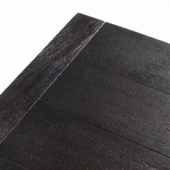 Harvey Dining Table - Worn Black Oak -France and So Furniture 235116 003 DET 1