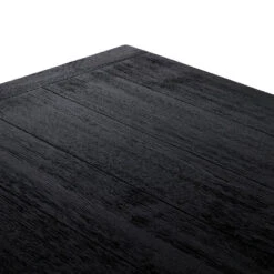 Harvey Dining Table - Worn Black Oak -France and So Furniture 235116 003 DET 6