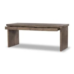 Harvey Desk - Worn Oak Veneer -France and So Furniture 235179 002 PRM 2