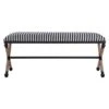 Braddock Striped Bench