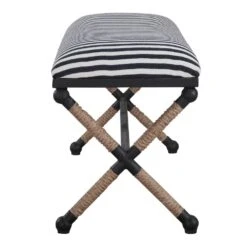 Braddock Striped Bench -France and So Furniture 23527 6