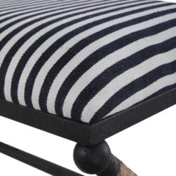 Braddock Striped Bench -France and So Furniture 23527 8