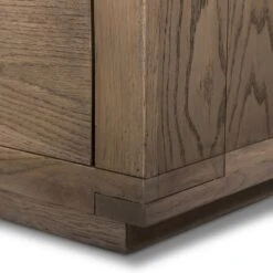 Harvey 6 Drawer Dresser - Worn Oak Veneer -France and So Furniture 235361 002 DET 4