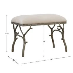 Lismore Small Bench -France and So Furniture 23544 6