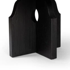 Beckett Round Dining Table - Black Elm -France and So Furniture 235824 002 DET 3