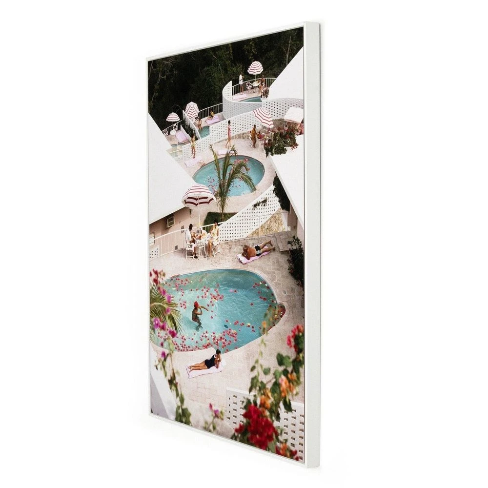 Sunset Escape By Slim Aarons - White Maple Floater 2 Sunset Escape By Slim Aarons - White Maple Floater - Image 2