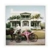 Coastal Hostess By Slim Aarons - 48x48 - White Maple Floater
