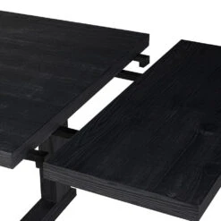 Skylar Extension Dining Table - Black Pine -France and So Furniture 236524 003 DET 6