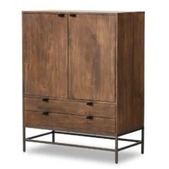 Troy Bar Cabinet - Auburn Poplar -France and So Furniture 236606 001 PRM 1 d67a621a c4d7 4d5f a39d 30d5e3be82d5