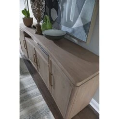 Simpatico Media Console -France and So Furniture 2370 907 DET2